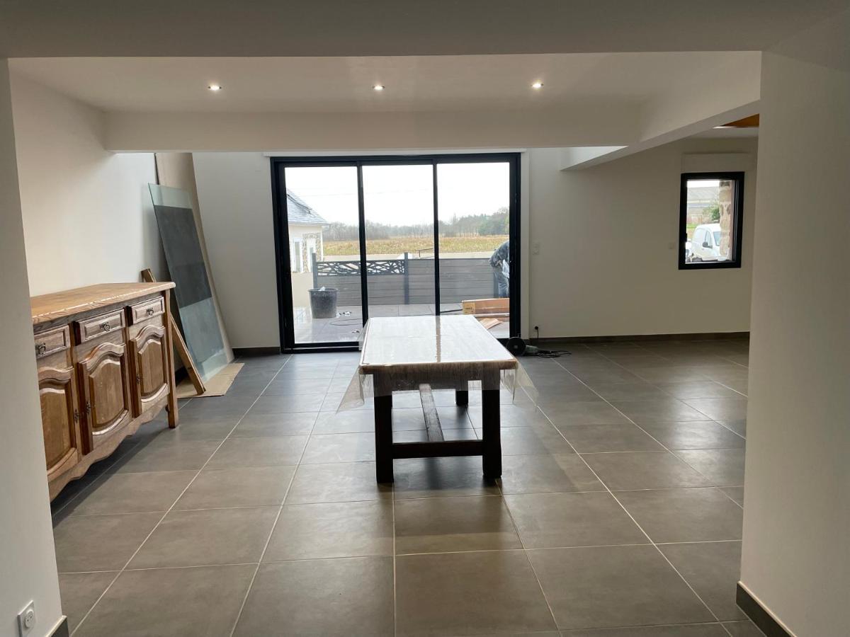 Magnifique Corps De Ferme Renove Avec Jacuzzi Hillion Exterior foto